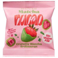 nucao Chocolade Fruits Crunchy Matcha Aardbeien biologisch