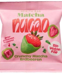 nucao Chocolade Fruits Crunchy Matcha Aardbeien biologisch