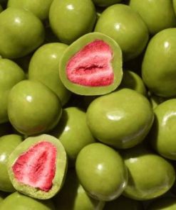 nucao Chocolade Fruits Crunchy Matcha Aardbeien biologisch