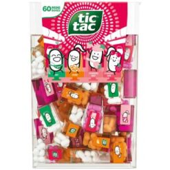 tic tac Travels Lilliput Mini Boxes Aardbei