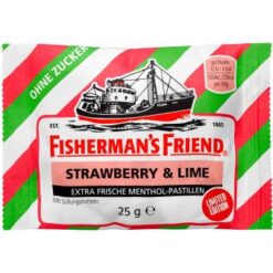 Fisherman's Friend Strawberry & Lime suikervrij doos