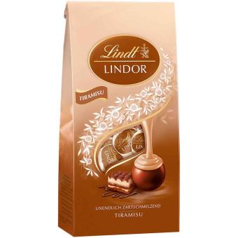 Lindt Lindor Tiramisu kogels 137 gram Lindt Lindor Tiramisu kogels 137 gram