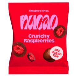 nucao Chocolade Crunchy Framboos Biologisch