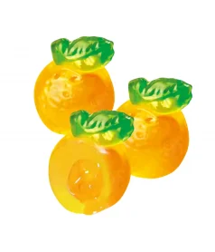 Amos 4D Fruit Gummy Orange 120 gram