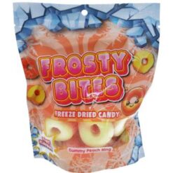 Frosty Bites Freeze Dried Candy Gummy Peach Ring