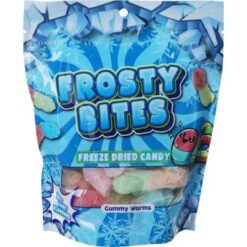 Frosty Bites Freeze Dried Candy Gummy Worms