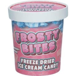 Frosty Bites Freeze Dried Candy Ice Cream Strawberry