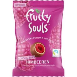 FruitySouls Gevriesdroogde frambozen in chocolade