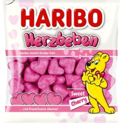 Haribo hartjes roze 160 gram